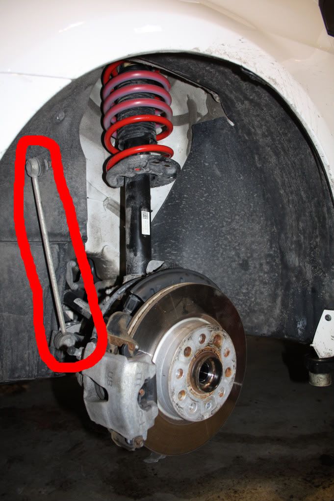 2012 MKVI suspension clunk all speeds in a straight line after lowering